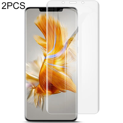 2pcs imak Protecteur de film hydrogel plein écran incurvé, For iPhone 14, For iPhone 14 Plus, For iPhone 14 Pro, For iPhone 14 Pro Max, For Huawei Mate 50, For Huawei Mate 50 Pro, For Motorola Moto S30 Pro /Edge 30 Fusion                               ...
