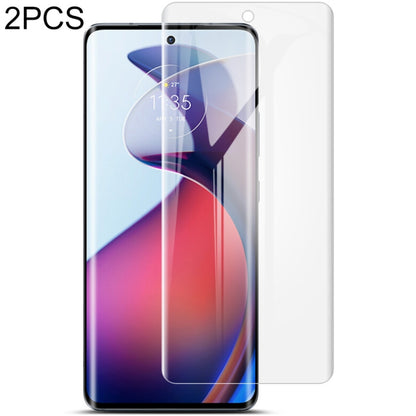 2pcs imak Protecteur de film hydrogel plein écran incurvé, For iPhone 14, For iPhone 14 Plus, For iPhone 14 Pro, For iPhone 14 Pro Max, For Huawei Mate 50, For Huawei Mate 50 Pro, For Motorola Moto S30 Pro /Edge 30 Fusion                               ...