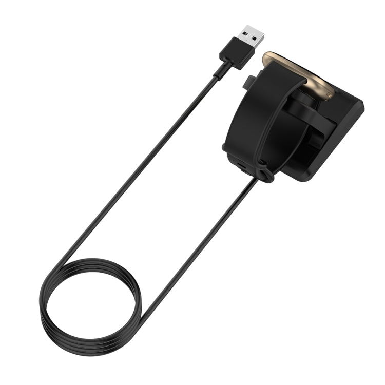 Support de chargeur magnétique vertical avec prise en charge de la protection contre les puces Charge rapide, For Fitbit Versa4 / Sense2