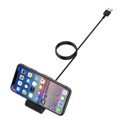 Support de chargeur magnétique vertical avec prise en charge de la protection contre les puces Charge rapide, For Fitbit Versa4 / Sense2