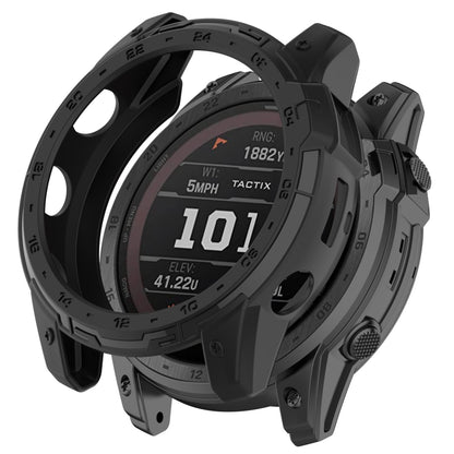Boîtier de montre en TPU Armor Hollow, For Garmin Enduro2 / Tactix7