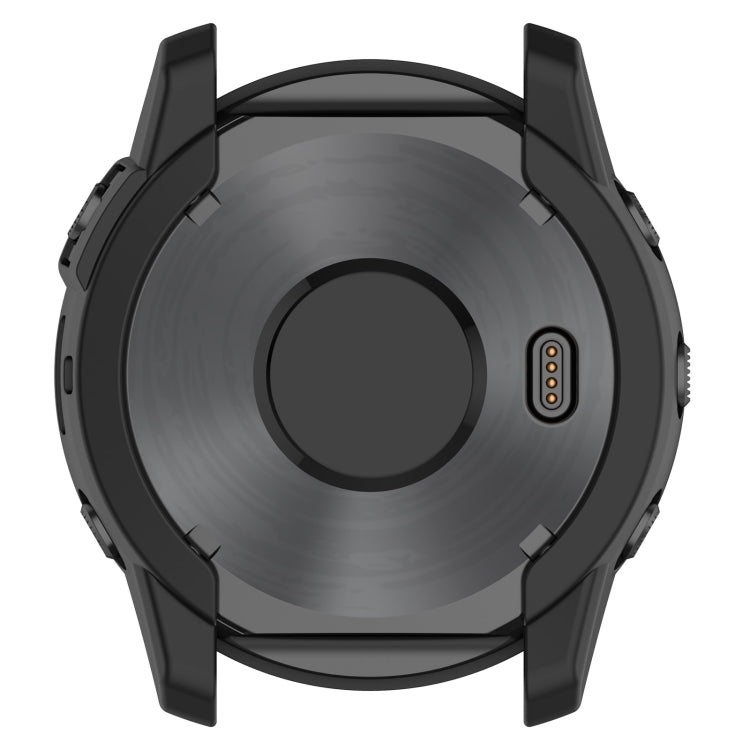 Boîtier de montre en TPU Armor Hollow, For Garmin Enduro2 / Tactix7