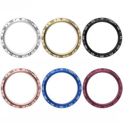 Cadre de protection en acier à cadran, For Samsung Galaxy Watch5 Pro 45mm A Style, For Samsung Galaxy Watch5 Pro 45mm E Style