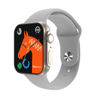 Montre intelligente à écran TFT HW8 Ultra 2,02 pouces, prise en charge étanche IP67 surveillance de la fréquence cardiaque et de l'oxygène sanguin/modes sportifs multiples