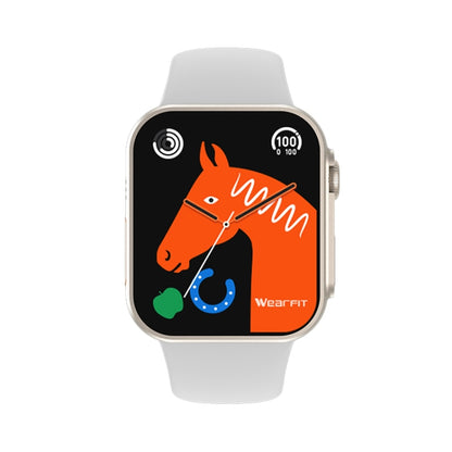 Montre intelligente à écran TFT HW8 Ultra 2,02 pouces, prise en charge étanche IP67 surveillance de la fréquence cardiaque et de l'oxygène sanguin/modes sportifs multiples