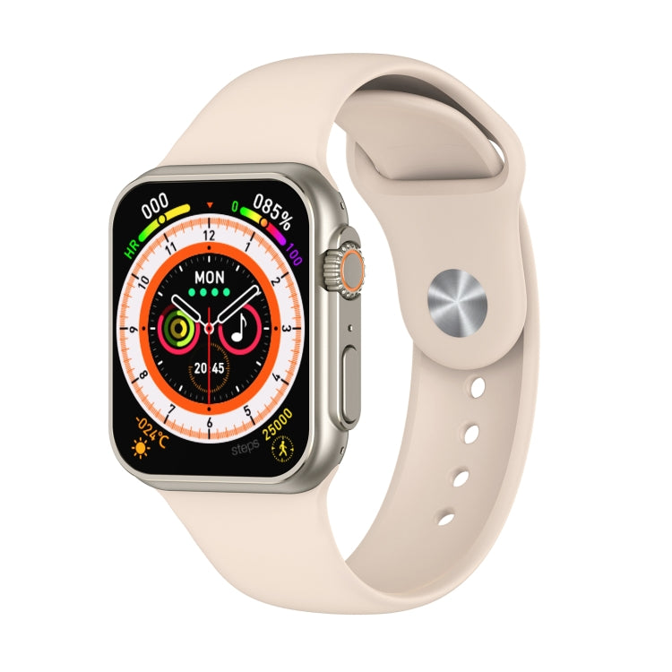 Montre intelligente à écran TFT W8 Ultra 2,02 pouces, prise en charge étanche IP68 surveillance de la fréquence cardiaque et de l'oxygène sanguin/modes sportifs multiples