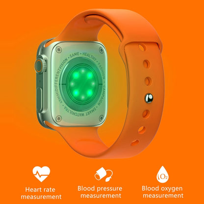 Montre intelligente à écran IPS KD99 Ultra 1,99 pouces, prend en charge la surveillance de la fréquence cardiaque et de l'oxygène sanguin / Modes sportifs