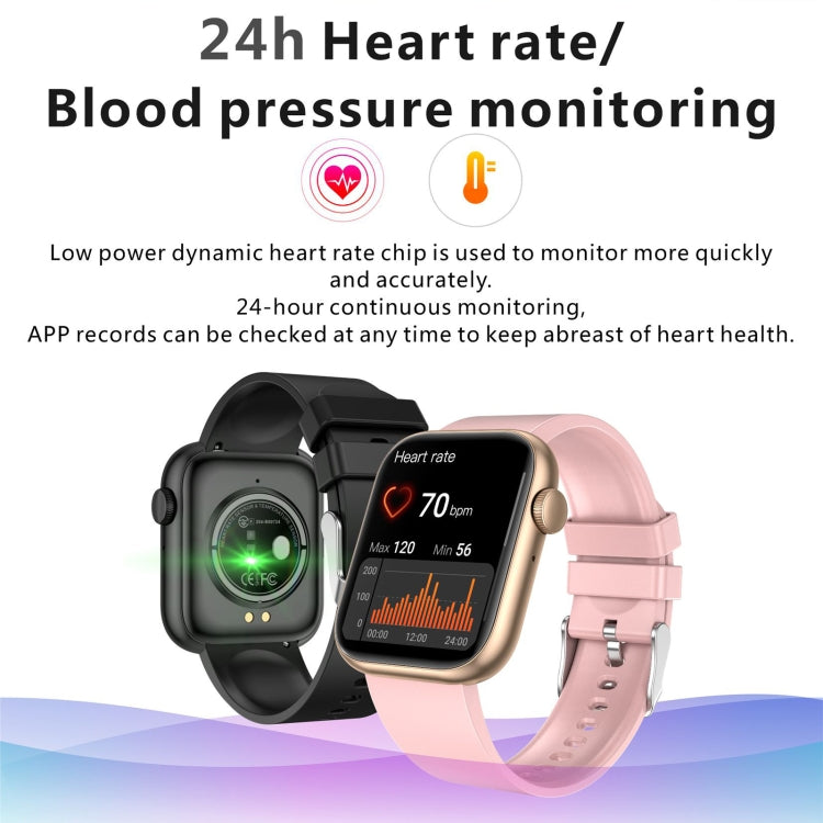 QX7 Montre intelligente à écran TFT de 1,85 pouces, Prise en charge des appels Bluetooth / Surveillance du foyer / Plus de 100 modes sportifs