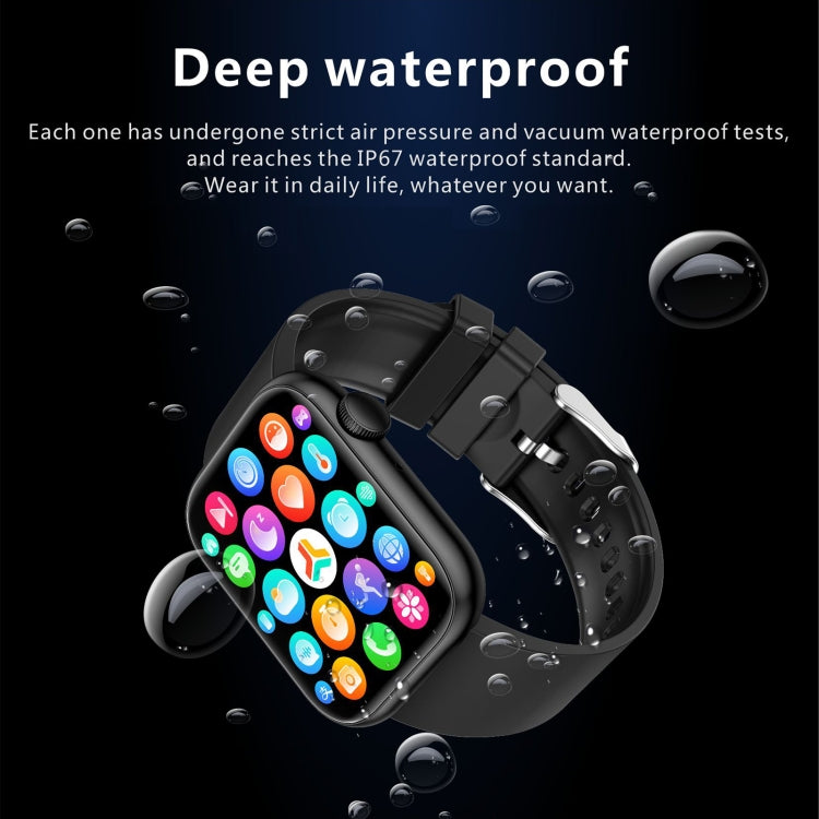 QX7 Montre intelligente à écran TFT de 1,85 pouces, Prise en charge des appels Bluetooth / Surveillance du foyer / Plus de 100 modes sportifs