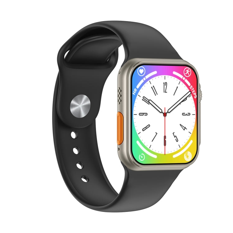 La montre intelligente à écran carré N8 Ultra 2,02 pouces prend en charge la surveillance de la fréquence cardiaque / la surveillance de l'oxygène sanguin