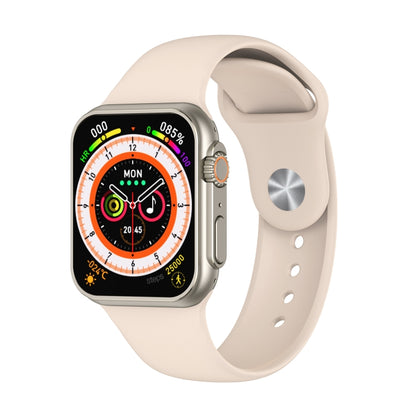 La montre intelligente à écran carré N8 Ultra 2,02 pouces prend en charge la surveillance de la fréquence cardiaque / la surveillance de l'oxygène sanguin