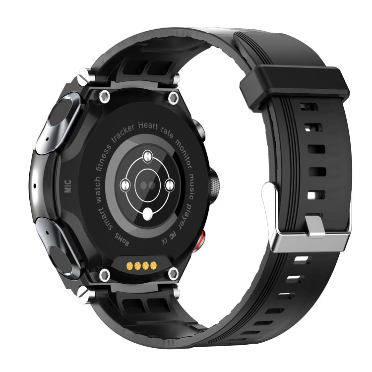T92 1.28 pouces IPS écran tactile 2 en 1 casque Bluetooth montre intelligente, prise en charge de la surveillance de la fréquence cardiaque/musique Bluetooth