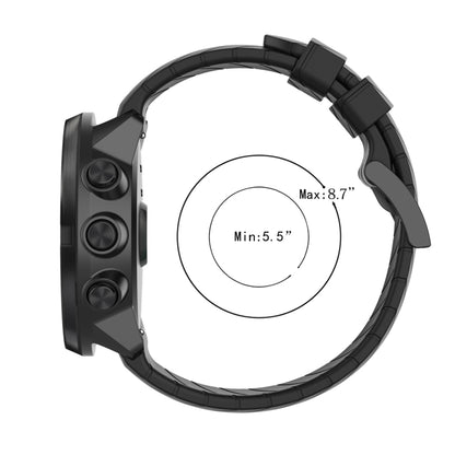 Pour le bracelet en silicone Suunto 9 Lightning