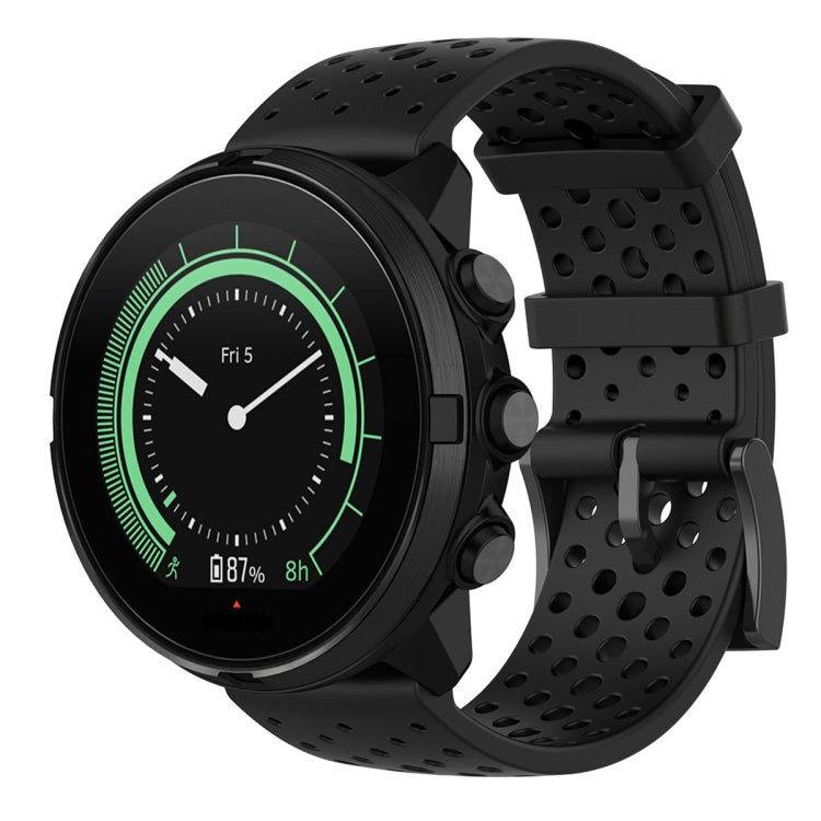 Pour le bracelet en silicone respirant Suunto 9, exclure le sujet