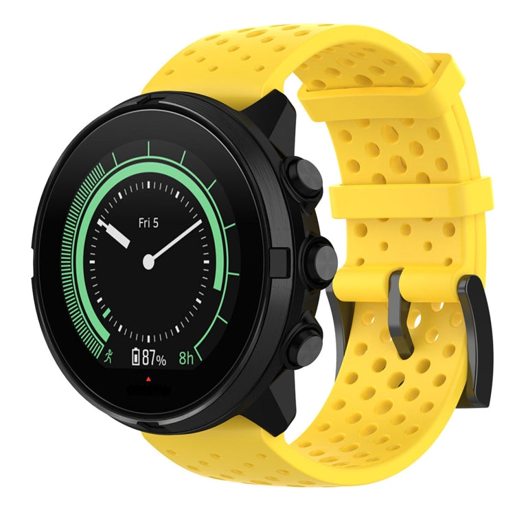 Pour le bracelet en silicone respirant Suunto 9, exclure le sujet