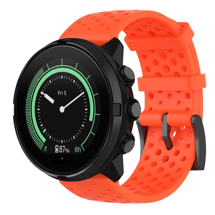 Pour le bracelet en silicone respirant Suunto 9, exclure le sujet