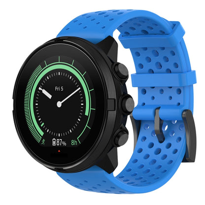 Pour le bracelet en silicone respirant Suunto 9, exclure le sujet