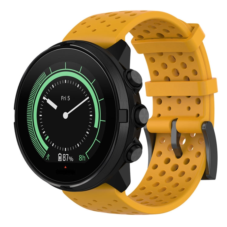 Pour le bracelet en silicone respirant Suunto 9, exclure le sujet