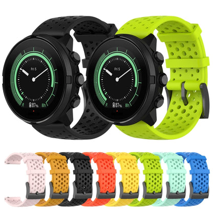 Pour le bracelet en silicone respirant Suunto 9, exclure le sujet