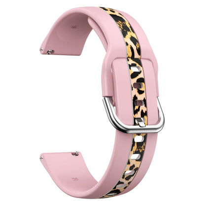 Bracelet de montre en silicone à impression de grain vertical, For Samsung Galaxy Watch 5 40mm / 44mm, For Samsung Galaxy Watch 5 Pro 45mm