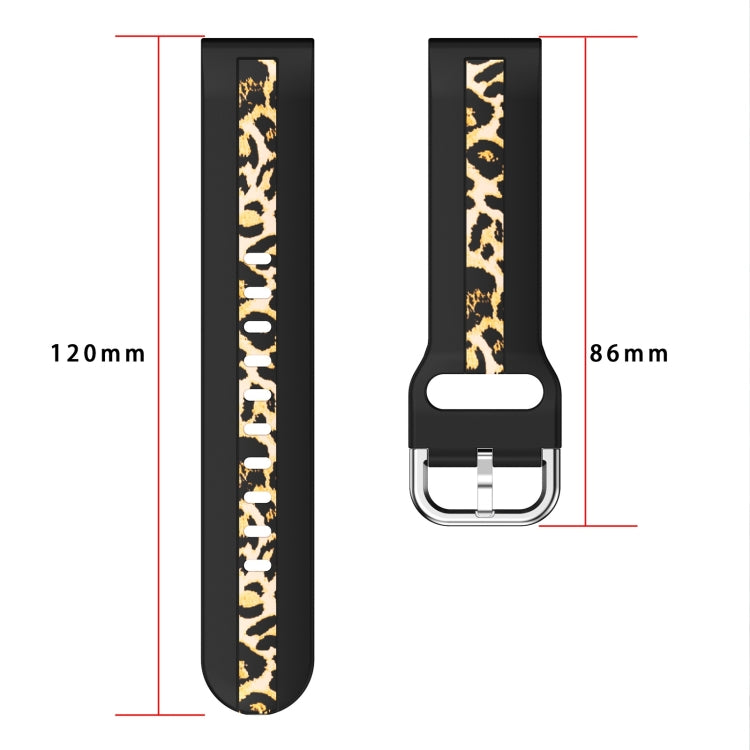Bracelet de montre en silicone à impression de grain vertical, For Samsung Galaxy Watch 5 40mm / 44mm, For Samsung Galaxy Watch 5 Pro 45mm