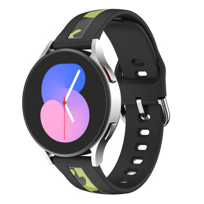 Bracelet de montre en silicone à impression de grain vertical, For Samsung Galaxy Watch 5 40mm / 44mm, For Samsung Galaxy Watch 5 Pro 45mm