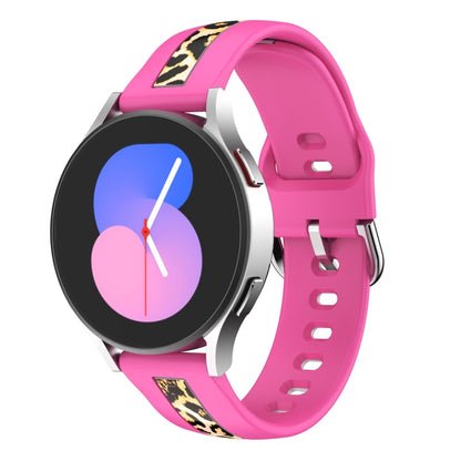Bracelet de montre en silicone à impression de grain vertical, For Samsung Galaxy Watch 5 40mm / 44mm, For Samsung Galaxy Watch 5 Pro 45mm