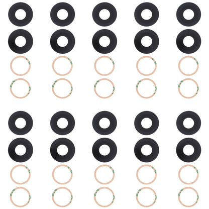 Lentille de caméra arrière 10 pièces, For Xiaomi Redmi Note 11SE, For Xiaomi Poco F4 GT, For Xiaomi Redmi K40S/Poco F4, For Xiaomi Redmi Note 11E/Redmi 10 5G/Redmi 11 Prime 5G, For Xiaomi Black Shark 4S/Black Shark 4S Pro, For OPPO Reno7 5G/Reno7 5G Ch...
