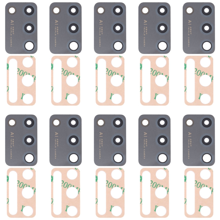 Lentille de caméra arrière 10 pièces, For Xiaomi Redmi Note 11SE, For Xiaomi Poco F4 GT, For Xiaomi Redmi K40S/Poco F4, For Xiaomi Redmi Note 11E/Redmi 10 5G/Redmi 11 Prime 5G, For Xiaomi Black Shark 4S/Black Shark 4S Pro, For OPPO Reno7 5G/Reno7 5G Ch...