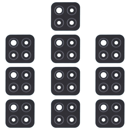 Lentille de caméra arrière 10 pièces, For Xiaomi Redmi Note 11SE, For Xiaomi Poco F4 GT, For Xiaomi Redmi K40S/Poco F4, For Xiaomi Redmi Note 11E/Redmi 10 5G/Redmi 11 Prime 5G, For Xiaomi Black Shark 4S/Black Shark 4S Pro, For OPPO Reno7 5G/Reno7 5G Ch...