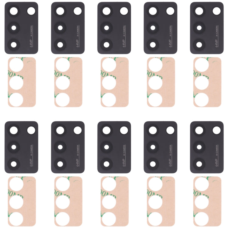 Lentille de caméra arrière 10 pièces, For Xiaomi Redmi Note 11SE, For Xiaomi Poco F4 GT, For Xiaomi Redmi K40S/Poco F4, For Xiaomi Redmi Note 11E/Redmi 10 5G/Redmi 11 Prime 5G, For Xiaomi Black Shark 4S/Black Shark 4S Pro, For OPPO Reno7 5G/Reno7 5G Ch...
