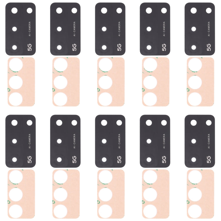 Lentille de caméra arrière 10 pièces, For Xiaomi Redmi Note 11SE, For Xiaomi Poco F4 GT, For Xiaomi Redmi K40S/Poco F4, For Xiaomi Redmi Note 11E/Redmi 10 5G/Redmi 11 Prime 5G, For Xiaomi Black Shark 4S/Black Shark 4S Pro, For OPPO Reno7 5G/Reno7 5G Ch...