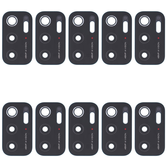 Lentille de caméra arrière 10 pièces, For Xiaomi Redmi Note 11SE, For Xiaomi Poco F4 GT, For Xiaomi Redmi K40S/Poco F4, For Xiaomi Redmi Note 11E/Redmi 10 5G/Redmi 11 Prime 5G, For Xiaomi Black Shark 4S/Black Shark 4S Pro, For OPPO Reno7 5G/Reno7 5G Ch...