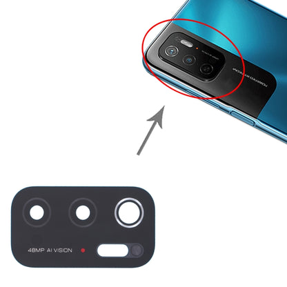 Lentille de caméra arrière 10 pièces, For Xiaomi Redmi Note 11SE, For Xiaomi Poco F4 GT, For Xiaomi Redmi K40S/Poco F4, For Xiaomi Redmi Note 11E/Redmi 10 5G/Redmi 11 Prime 5G, For Xiaomi Black Shark 4S/Black Shark 4S Pro, For OPPO Reno7 5G/Reno7 5G Ch...