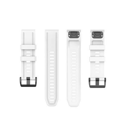 Pour Garmin Fenix 6S 20mm Bracelet de montre à texture officielle à dégagement rapide, with Plastic Button