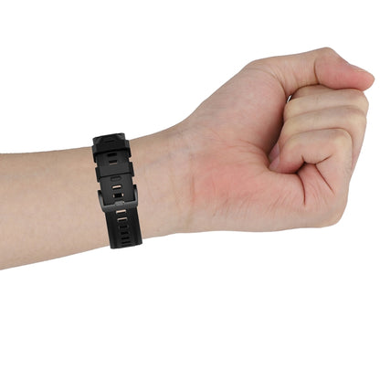 Pour Garmin Fenix 6S 20mm Bracelet de montre à texture officielle à dégagement rapide, with Plastic Button