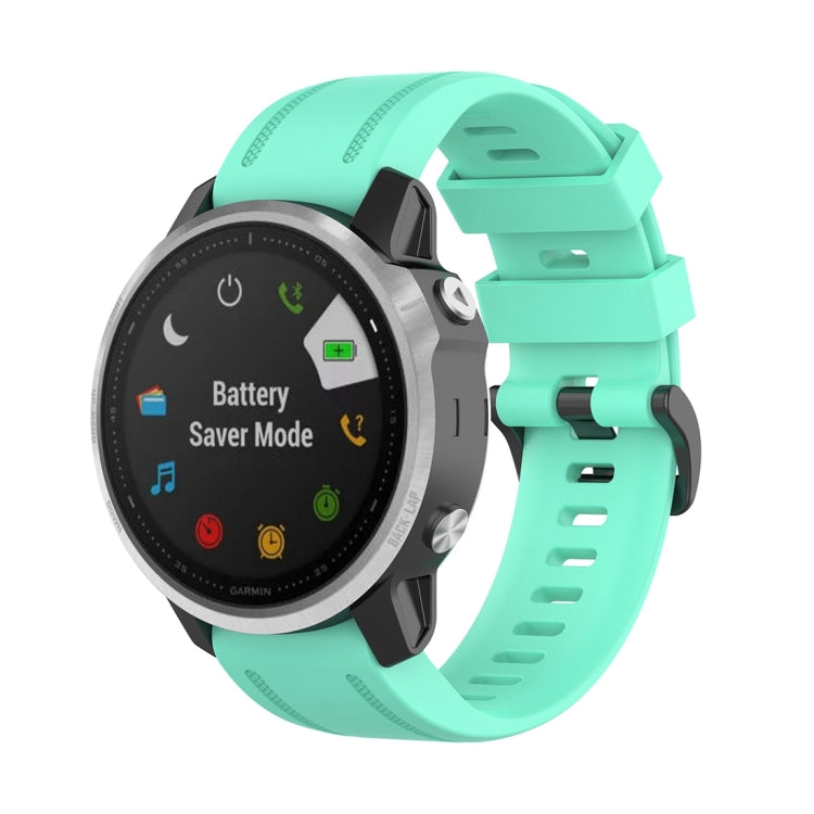Pour Garmin Fenix 6S 20mm Bracelet de montre à texture officielle à dégagement rapide, with Plastic Button