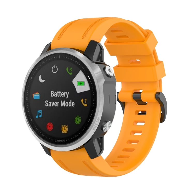 Pour Garmin Fenix 6S 20mm Bracelet de montre à texture officielle à dégagement rapide, with Plastic Button