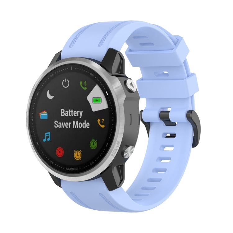 Pour Garmin Fenix 6S 20mm Bracelet de montre à texture officielle à dégagement rapide, with Plastic Button