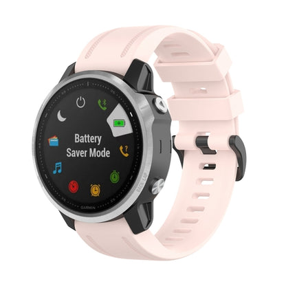 Pour Garmin Fenix 6S 20mm Bracelet de montre à texture officielle à dégagement rapide, with Plastic Button