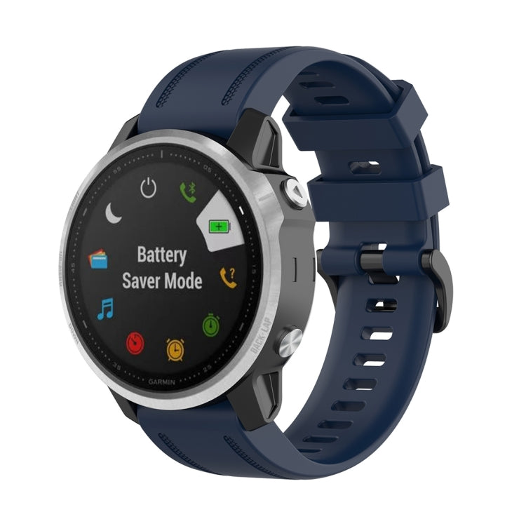 Pour Garmin Fenix 6S 20mm Bracelet de montre à texture officielle à dégagement rapide, with Plastic Button