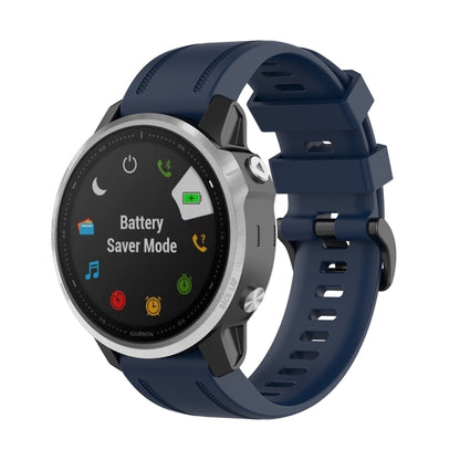 Pour Garmin Fenix 6S 20mm Bracelet de montre à texture officielle à dégagement rapide, with Plastic Button