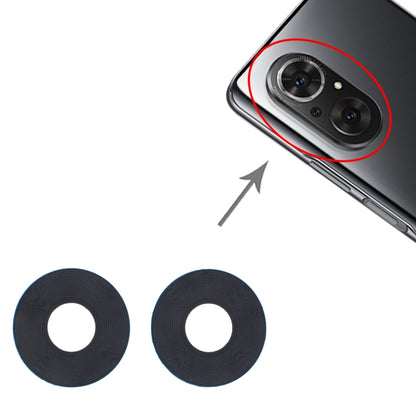 Lentille de caméra arrière 10 pièces, For Honor 50 SE, For Huawei Nova 8, For Huawei P50 Pro, For Huawei Nova 9 / Nova 9 Pro, For Honor Magic4