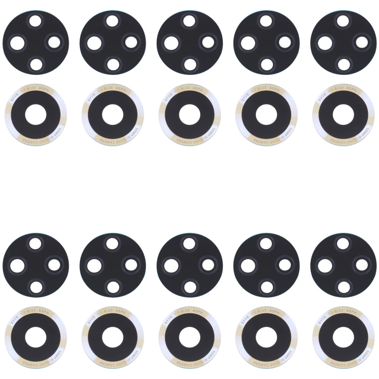 Lentille de caméra arrière 10 pièces, For Honor 50 SE, For Huawei Nova 8, For Huawei P50 Pro, For Huawei Nova 9 / Nova 9 Pro, For Honor Magic4