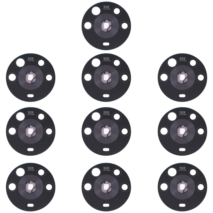 Lentille de caméra arrière 10 pièces, For Honor 50 SE, For Huawei Nova 8, For Huawei P50 Pro, For Huawei Nova 9 / Nova 9 Pro, For Honor Magic4