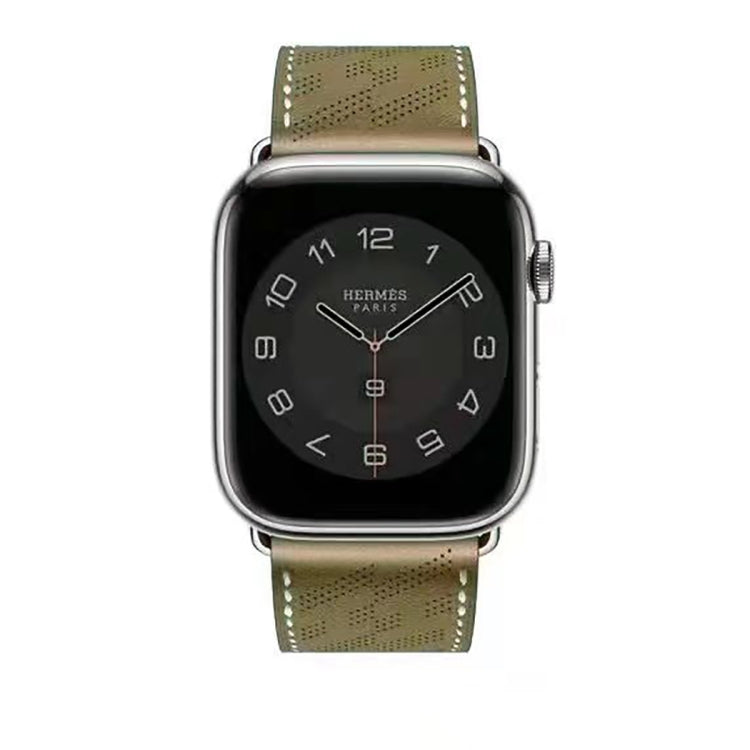 Bracelet en cuir microporeux, For Apple Watch Ultra 49mm / Series 8&7 45mm / SE 2&6&SE&5&4 44mm / 3&2&1 42mm, For Apple Watch Series 8&7 41mm / SE 2&6&SE&5&4 40mm / 3&2&1 38mm