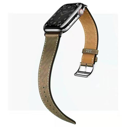 Bracelet en cuir microporeux, For Apple Watch Ultra 49mm / Series 8&7 45mm / SE 2&6&SE&5&4 44mm / 3&2&1 42mm, For Apple Watch Series 8&7 41mm / SE 2&6&SE&5&4 40mm / 3&2&1 38mm