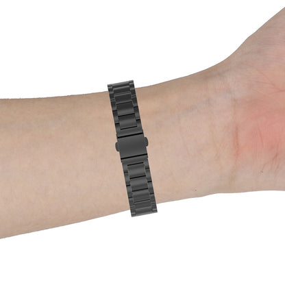 Pour Huawei Honor Band 4 (CRS-B19) / Honor Band 5 (CRS-B19S) Bracelet de montre en acier à trois perles, For Honor Band 4