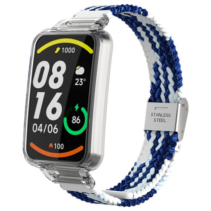 Bracelet de montre intégré à boucle en nylon tressé, For Xiaomi Mi Band 7 Pro