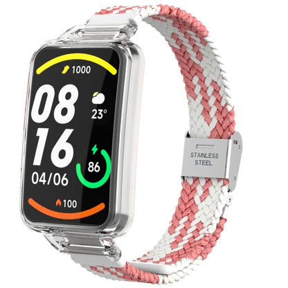 Bracelet de montre intégré à boucle en nylon tressé, For Xiaomi Mi Band 7 Pro